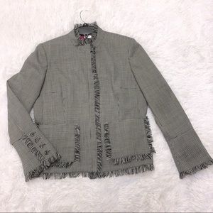 ⭐️Sale ⭐️ Harve Benard Herringbone Jacket size 12 🧥Sale 💰